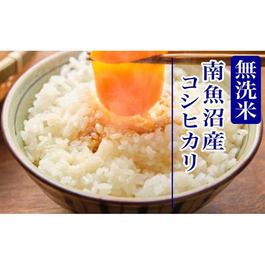 【ふるさと納税】【新米予約・令和7年産】定期便6ヶ月:無洗米5kg南魚沼産コシヒカリ【2025年10月上旬より順次発送予定】
