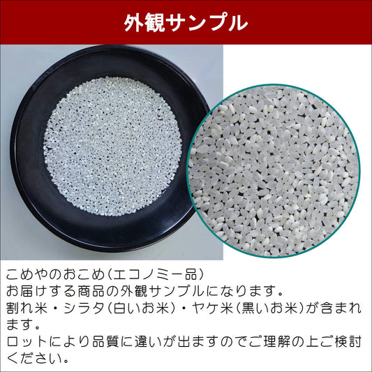 無洗米こめやおこめ(エコノミー品) 5kgお米 白米送料無料プレゼント 仕送り贈答米 備蓄米 非常に安い訳あり 【無_エコノミー米___5kg】